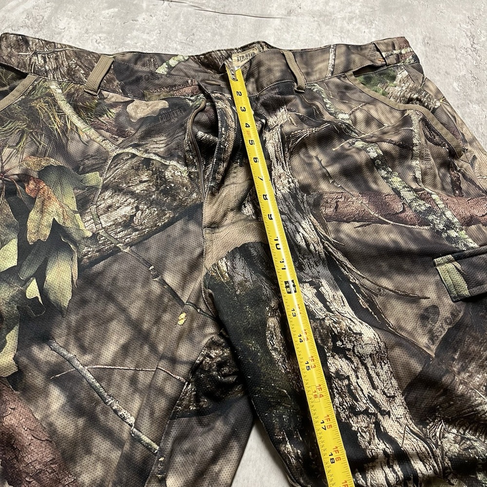 Red Head polyester camo hunting pants Men's size 2XL Cargo Ankle Strings - Picture 4 of 9